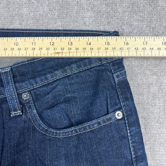 Levi's 511 Slim Fit Dark Wash Denim Jeans Modern Style Mens Size 32x30 - Picture 4 of 7